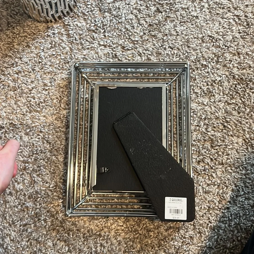 Like new Z gallerie candle holder and picture frame